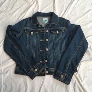 Old Navy Kids Denim Jean Jacket, Dark Washed